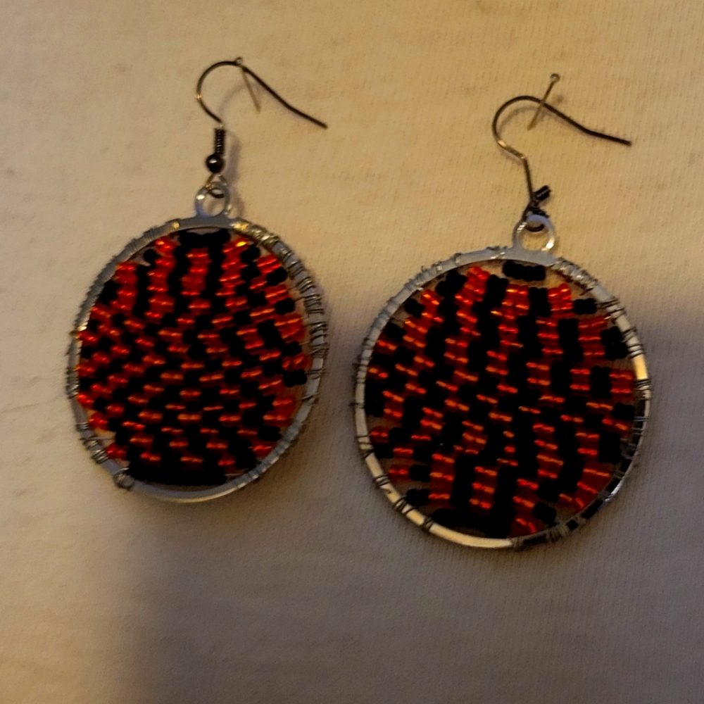 Beaded earrings